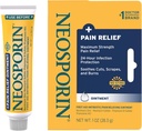 Neosporin + Max-Strengthの痛みの軽減、二重行為のファースト・エイドの傷の心配、Pramoxine HClのBacitracin亜鉛、1つのozの単一の管が付いているNo-Stingの方式