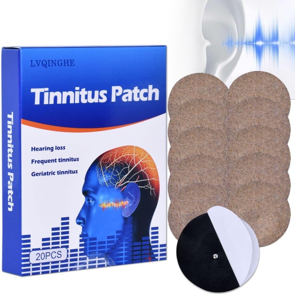 Tinnitus Relief for Ringing Ears，Tinnitus Relief Patches 20PCS