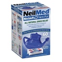 NeilMed NasaFlo 60 Premixed PacketsとUnbreakable Neti Pot