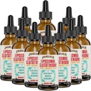 Liposomalのグルタチオンの液体2000MG – 女性のための酸化防止デトックスの補足 & 男性, 老化の防衛, 肝臓機能 & エネルギー, ヒアルロン酸酸 + アロエベラ + ビタミンCと, ナチュラル&ビーガン, 20 FL.OZ