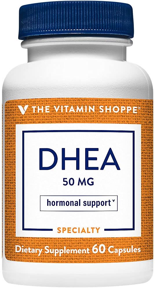 ビタミンショップペ DHEA 50MG、男性と女性の両方のためのホルモンおよび健康な老化サポート、一度毎日(60カプセル)
