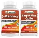 ベストナチュラルD-Mannose 1500mg&マグネシウム酸化物500mg