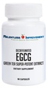 EGCGの緑茶のエキス90はカプセルごとの670mgのエキスを高い効力98%+Polyphenols 60% EgCGに標準化しました 消化器系で非常に低いカフェインのgentle