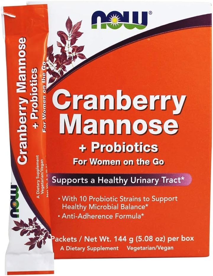 今食糧Mannoseのプロバイオティック クランベリー、24 CT