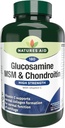 性質の援助のグルコサミン500mg、MSM 500mg +コンドロイチン100mg 180のタブレット