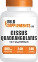 BulkSupplements.com Cissus Quadrangularis Extractカプセル - Cissus Quadrangularisサプリメント - Gluten無料、1カプセル/サービング、240 Vegカプセル(パッケージ1)