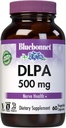 Bluebonnet栄養DLPA(DL-Phenylalanine)500mg、Nervousシステムサポート、大豆フリー、グルテンフリー、非GMO、コーシャ、ビーガン、60野菜カプセル