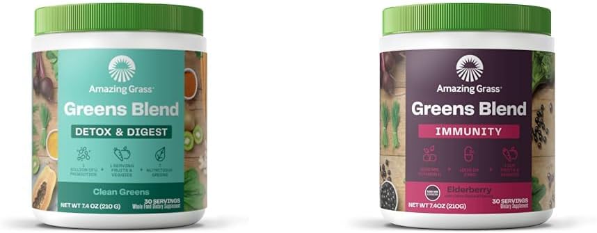 驚くべき草の緑のブレンドDetox及びダイジェスト:スムージー ミックス、極度の緑の粉及び免疫サポートのための緑のブレンドのSuperfoodsの清潔:極度の緑の粉のスムージー