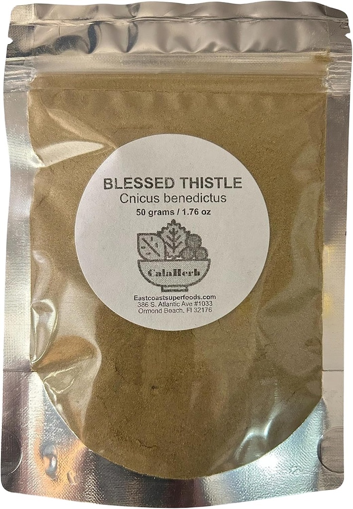 祝福されたThistleの粉50のgr/1.76のoz