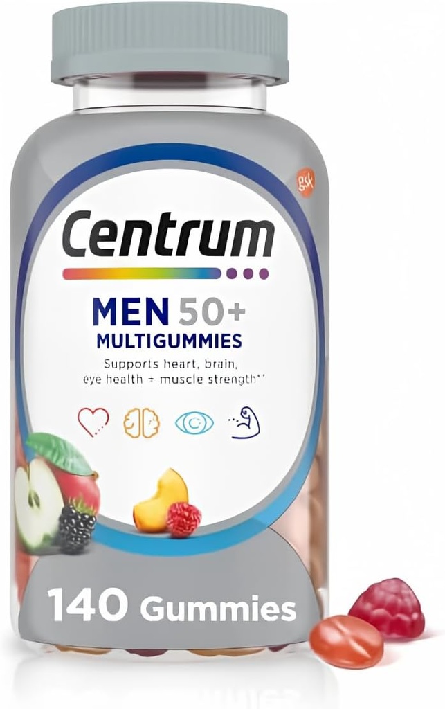 Centrumの銀製の人の男性50のプラスのためのMultivitamin、Multimineralの補足