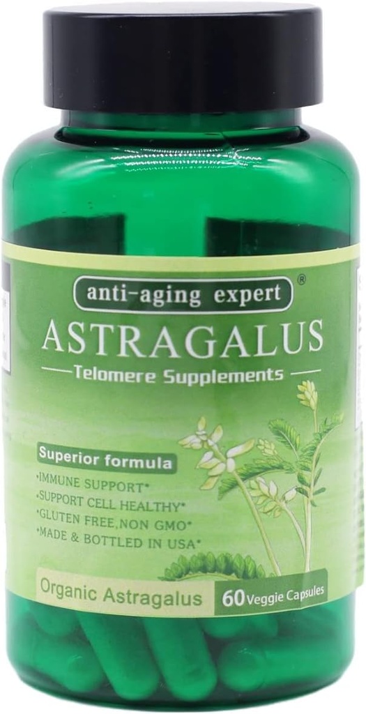 Astragalusの根の有機性エキス650mgのSchisandraの果実、Ligustrumの果実、80%のアメリカのGinsengの免疫組織の酸化防止剤サポート、米国でなされる健康な老化