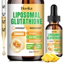 Liposomalのグルタチオンの補足2000mgのビタミンCが付いている液体のグルタチオンの低下、免疫システム、老化の防衛、皮の健康、肝臓のDetox -Superiorの吸収、パイナップル2 Fl Ozのためのマスターの酸化剤