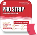 PROSTRIP® Cranberry+ UrophenolTM 提供 36 mg Proanthocyanidins (PACs) - D-Mannose、有機ハイビスカス、ビタミンD3、B6&C - 30経口ビーガンストリップ - 水を必要としません - 有利なヘルスケアによって