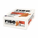 ライズウィープロテインバー - 蜂蜜シナモン | 朝食バー&プロテインスナック 18g タンパク質 4g 繊維 ただ 5 全食品成分グルテンフリー大豆無料