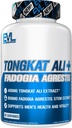 Evlution Nutrition Tongkat Ali + Fadogia Agrestis - 男性の健康 + 死亡サポート - 400mg トンカットアリ + 600mg ファドヤアグレシスステムエキス - ワークアウトサプリメント - ベジタリアンカプセル - 30サービング