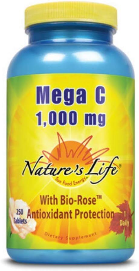 Nature's Life Mega C 1,000 | 250 ct