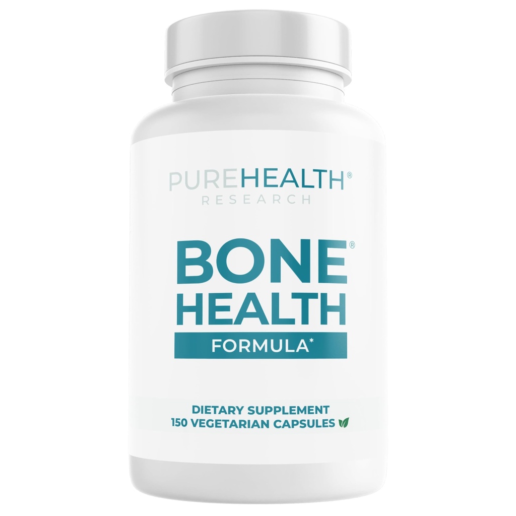 PUREHEALTHの調査の骨の健康の方式カルシウム及びマグネシウムの補足-鉄、亜鉛、銅、ビタミンD、C、K2及び多く-女性及び人のための骨及び接合箇所のビタミン、150のカプセル