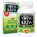 スイス クリスの草の Laxative のタブレット、大人の及び子供のための便秘の救助のための穏やかな及び自然な Laxative は 6-12 時間、センナの Laxative、120 タブレットの合計で働かせます