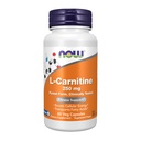 NOW Lカルニチン250mg、60のカプセル(2のパック)