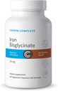 クーパーの完全な鉄のBisglycinate。タブレットごとの29mg。びんごとの60カプセル。 1パック