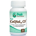 ピークCoQSol10 CF - 強化されたバイオアベイラビリティのための100%クリスタルフリーのUbiquinol CoenzymeQ10 - Ubiquinol CoQ10 - 自然エネルギーブースター - 免疫、脳および心臓の健康(30 Softgels)をサポート