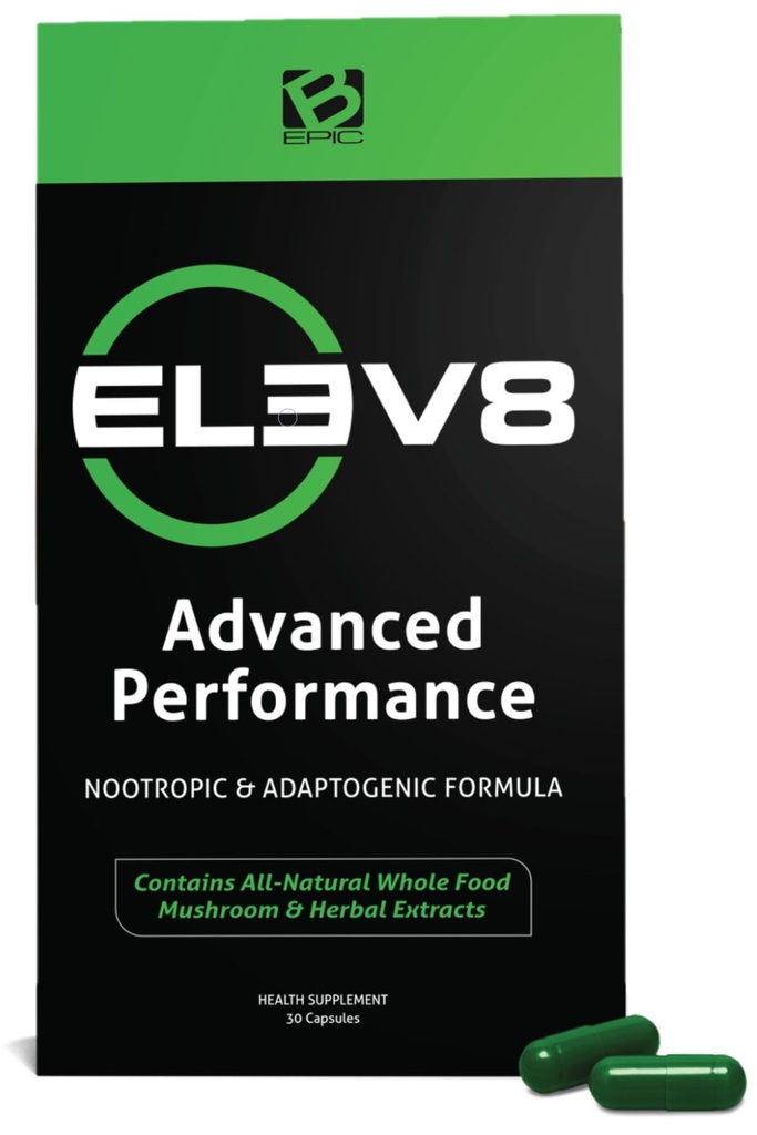 BEPIC ELEV8 アドバンスト・パフォーマンス・サプリメント - 30 日の供給(30 カプセル) | 最適な健康と機能のための古代の薬用秘密のロックを解除(5 月 Vary 包装)