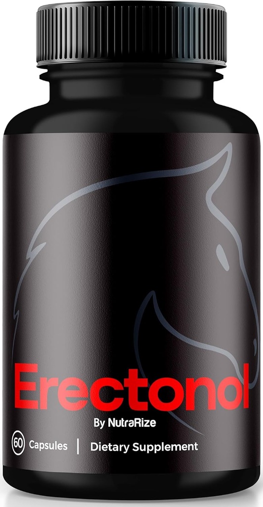男性のためのErectonolのカプセル、Erectonolの男性の食事療法の補足、人のウェルネスおよびピークの性能のための毎日の方式、活動的なライフスタイル、パスタの検討のための高度の方式の丸薬(60のカプセル)