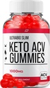Ultra Bio スリム Keto プラス ACV グミー 栄養補助食品 - UltraBio スリム Keto アップル サイダー Vinegar Gummies レビュー, 最大強度 BioSlim 上級重量管理のためのグミー (1 パック - 60 グミー)