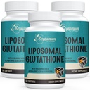 2400のMGのLiposomalのグルタチオンのSoftgels、最高の吸収、活動的な形態のL-グルタチオンによって減られる(GSH)、Hyaluronic酸、Resveratrol、Detox、頭脳、免疫システム、180のSoftgelsのためのマスターの酸化剤