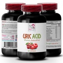 尿酸を減らすための食品 - URIC ACID - 尿酸を下げる方法、尿酸、ザクロ抽出物、タルトチェリージュース、タルトチェリーカプセル、タルトチェリーエキス、尿酸食品1Bot 60Caps