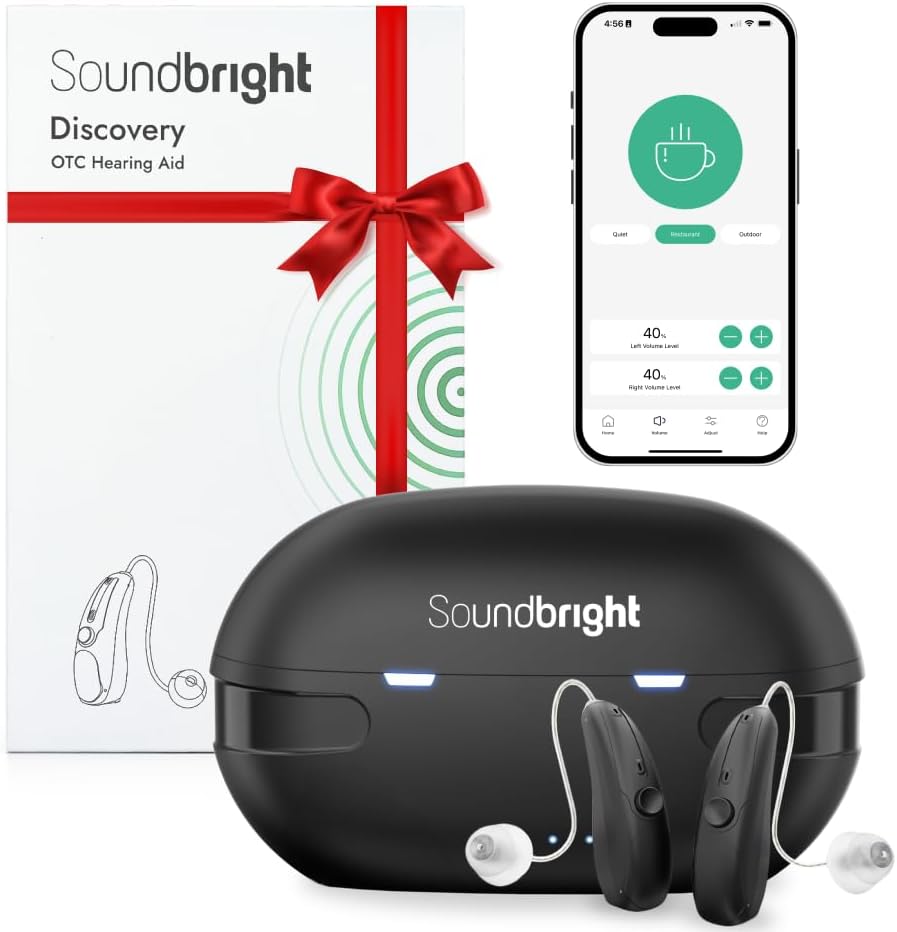 電話での電話及び音楽機能、再充電可能な、快適な、受信機のイン運河(RICのタイプ)の上級大人のための発見のBluetoothの補聴器