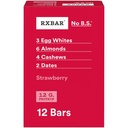 RXBARプロテインバー、12gプロテイン、グルテンフリースナック、イチゴ、22ozボックス(12バー)
