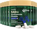 NADの補足、人および女性のためのNADのニコチンアミドの肋骨900のMg、Liposomal NAD+ ニコチンアミドリボシド、レスベラトロール&ケルセチン、エネルギー、ブーストNAD +、800カプセルとサプリメント