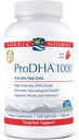Nordic Naturals ProDHA 1000、いちご - 120 ソフトジェル - 1660 mg Omega-3 - 神経衛生、気分と記憶のための高強度 DHA フォーミュラ - Non-GMO - 60 サービング