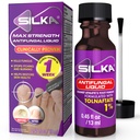 SILKAのブラシのアプリケーター、結果が付いている足の病気の健康のための最高の強さのAntifungal液体1週の釘の菌類の処置、Athleteのフィートの処置、Tolnaftate 1% 0.45 Fl Oz