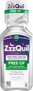 ZzzQuil、夜睡眠の援助の液体、アルコール及び人工的なダイス、50のmg Diphenhydramine HCl、No.1睡眠の援助のブランド、落下睡眠の速い、非ウサギの形成、なだめる果実味、12のFLのOZ