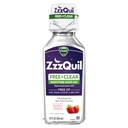 ZzzQuil、夜睡眠の援助の液体、アルコール及び人工的なダイス、50のmg Diphenhydramine HCl、No.1睡眠の援助のブランド、落下睡眠の速い、非ウサギの形成、なだめる果実味、12のFLのOZ