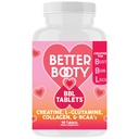 より良いブーティーBBL錠 - クレアチンモノハイドレート、Lグルタミン、コラーゲン、BCAAの(90ct)を持つ女性のためのクレアチンコンプレックスサプリメント