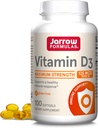 JarrowフォーミュラビタミンD3 125 mcg(5000 IU) - 100サービング(Softgels) - 骨の健康、免疫サポート、カルシウム代謝サポート - ビタミンDサプリメント - D3ビタミン - 5000 IUビタミンD - グルテンフリー