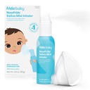Frida Baby NoseFrida Saline Mist Nasal Inhaler、Babies + Kids、Nasal Saline Spray、Soothes Stuffy Nose & Sore Throat、Congestion&Allergy Liberty for Babies + Kids、Nasal Saline Spray、Soothes Stuffy Nose & Sore Throat、 マスクが含まれています