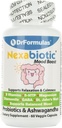 DrFormulas Mood Boost Probiotics with Stress B Complex Vitamins for Kids, Women, Men | Nexabiotic Supplement with Ashwagandha Capsules, St Johns Wort, GABA, Magnesium for Calm, 60 Count