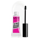 NYX PROFESSIONALのメイクアップ ブラウグルー、エクストリームホールド眉毛ゲル - クリア