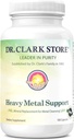 Dr Clark Store Heavy Metal Support, Mineral Replacement for Metal Cleansing, 100 Capsules