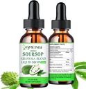 Soursopのビターの液体、有機性純粋なSoursopの葉およびフルーツのエキスw。 Multivitaminは免疫及びエネルギー、酸化防止剤、コロンのレバーのデトックス、腸の健康のためのEdible自然な生きているビターP.のサワーソップ オイルを落とします