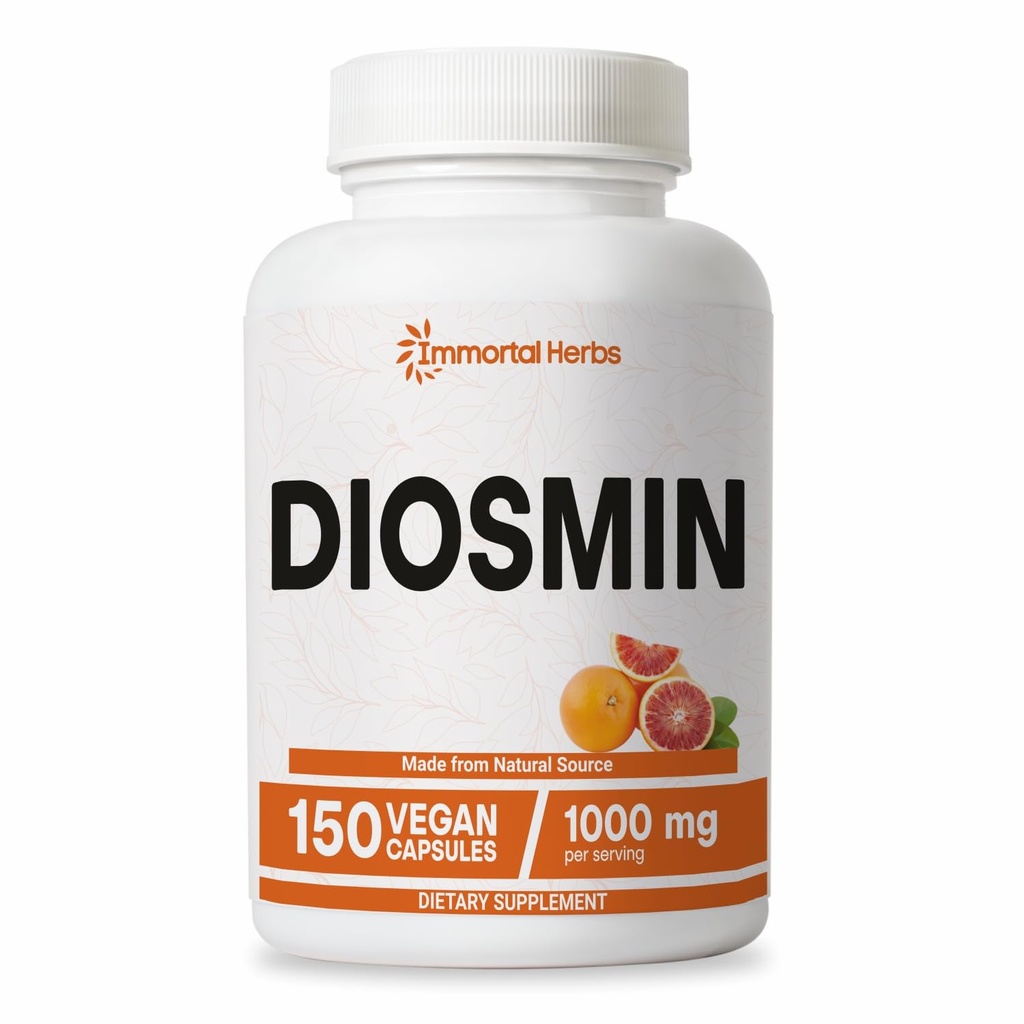 純粋なDiosmin 1000mgの複雑な方式、150のカプセル、Citrus Bioflavonoidsの豊富なフルーツのエキス、100%のベジタリアン、非GMO及びグルテンフリーのDiosminの補足