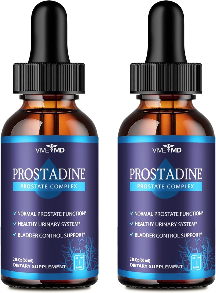前立腺の健康、膀胱尿の問題のためのVive MD Prostadine Drops - Prostadineの公式ドロップフォーミュラ、Pomegranate - Prostadineのレビュー(パッケージ2)