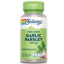 SOLARAY ガーリックバルブ&パーズリーリーフ 530mg | ヘルシーな心血管系および免疫系機能サポート | 非GMO、ヴィーガン&ラボ 確認済み | 100 VegCaps
