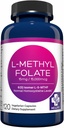 MD Life L-Methylfolate 15 mg Supplement - Professional-Grade Active L Methylfolate Supplement - 120 Capsules - L-Methylfolate 15mg - Maximum Potency MTHFR W/ Essential Amino Acids
