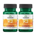 スワンソンナチュラルビタミンK2(ナトからメナキノン-7)50mcg 30Sgels(2パック)