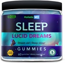 Lucid Dreams Deep Sleep - Mugwort Herb 5 htp Mucuna Pruriens Choline Supplements - Gummies Sugar Free Vegan 60カラット
